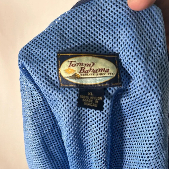 Tommy Bahama Swim Trunks Men's XL Navy Blue Drawstring Lined Pockets Relax - Picture 8 of 10